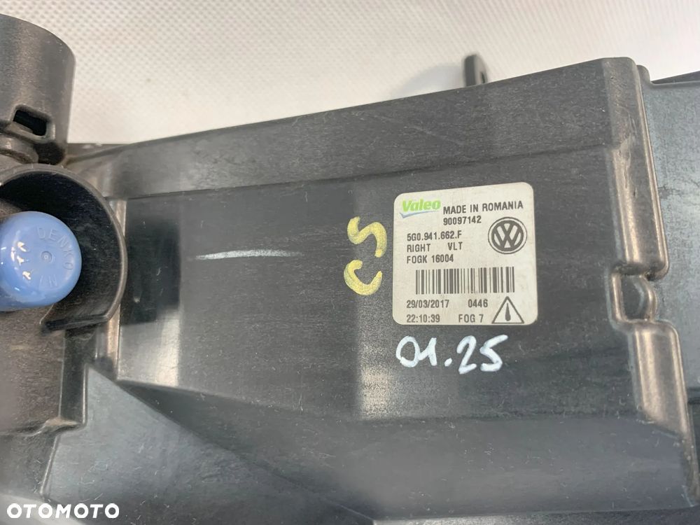 Volkswagen Golf 7 FL 17r Halogen prawy VW VII Lift 2017 - 5