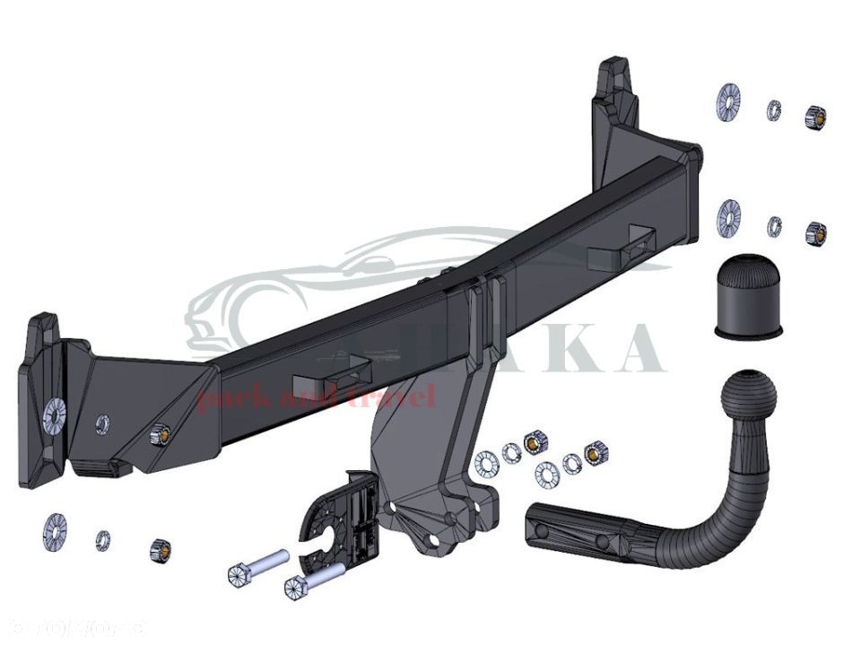 Hak Holowniczy Odkręcany Do Bmw Seria 5 F11 Touring Kombi 2014-2017 - 3