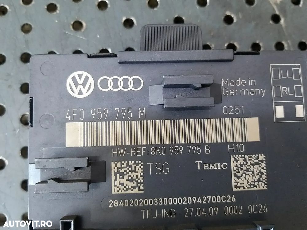 Modul calculator usa stanga spate audi q7 4l 4f0959795m 8k0959795b - 2