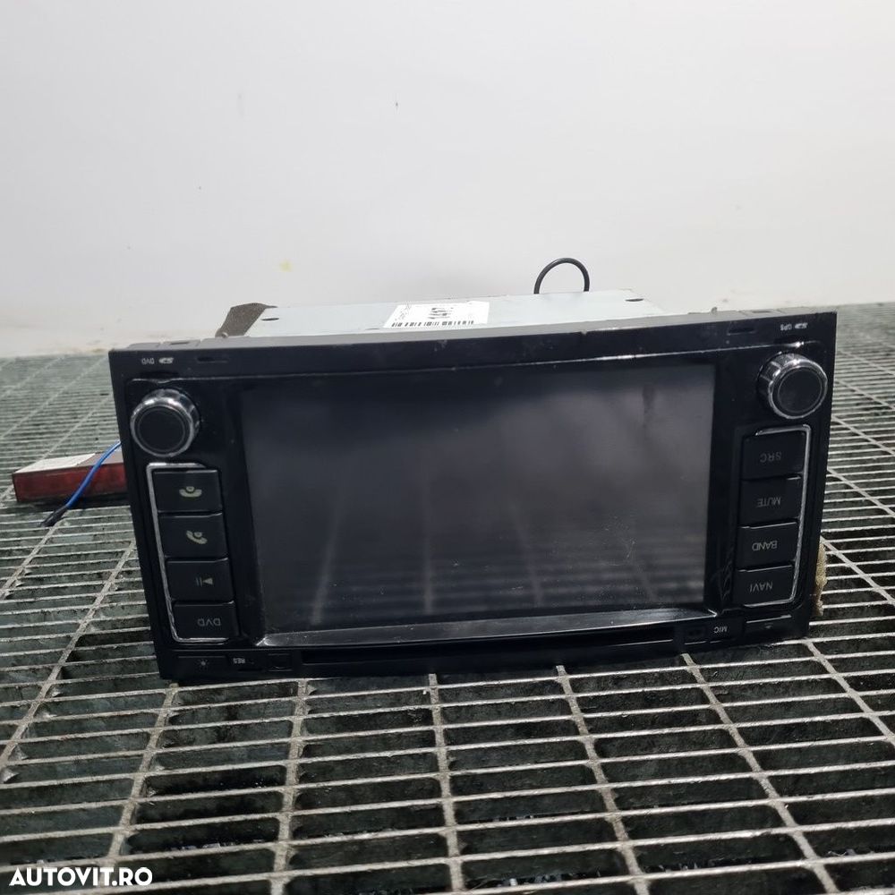 Navigatie Volkswagen Touareg 7L facelift 2007 - 2011 (1417) NU ARE COD - 1