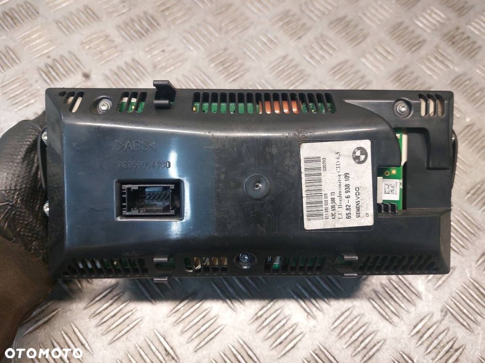 PANEL IDRIVE + WYŚWIETLACZ + RADIO BMW E60 520i 6940032 6934259 6938109 - 8