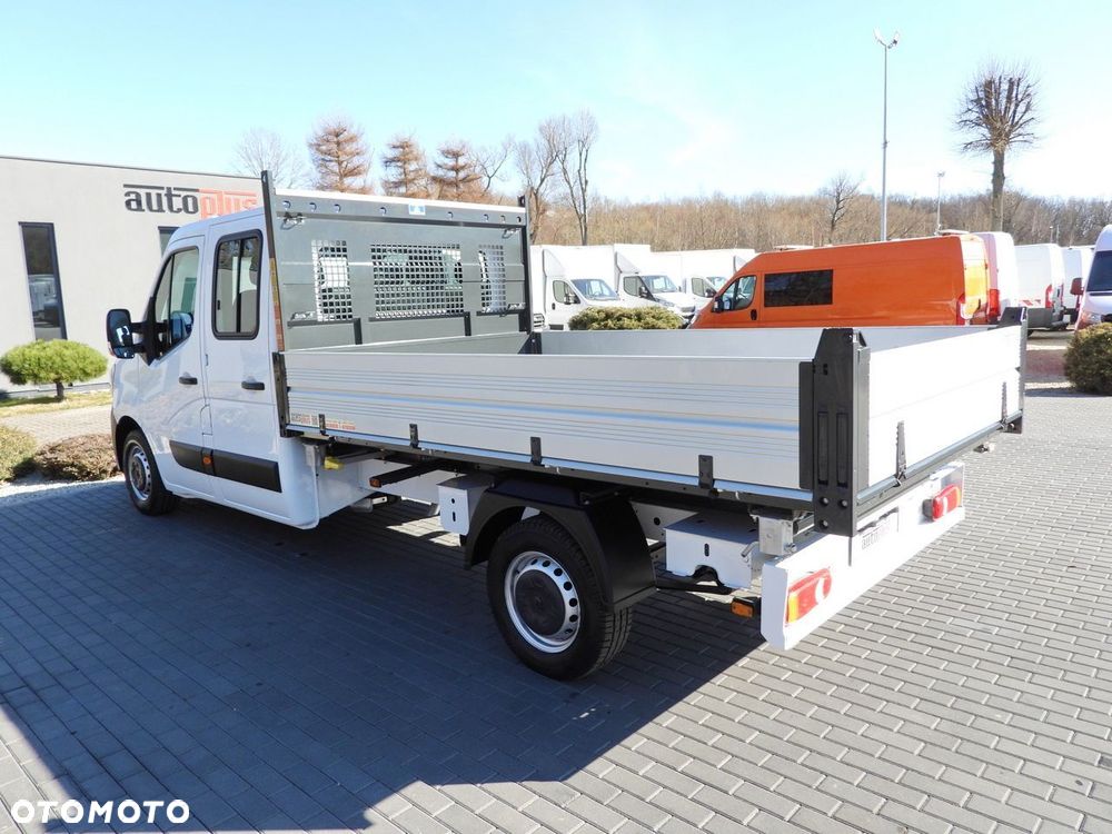 Renault MASTER WYWROTKA TROJSTRONNA PODWÓJNA KABINA DOKA 6 MIEJSC LEDY  145KM - 11