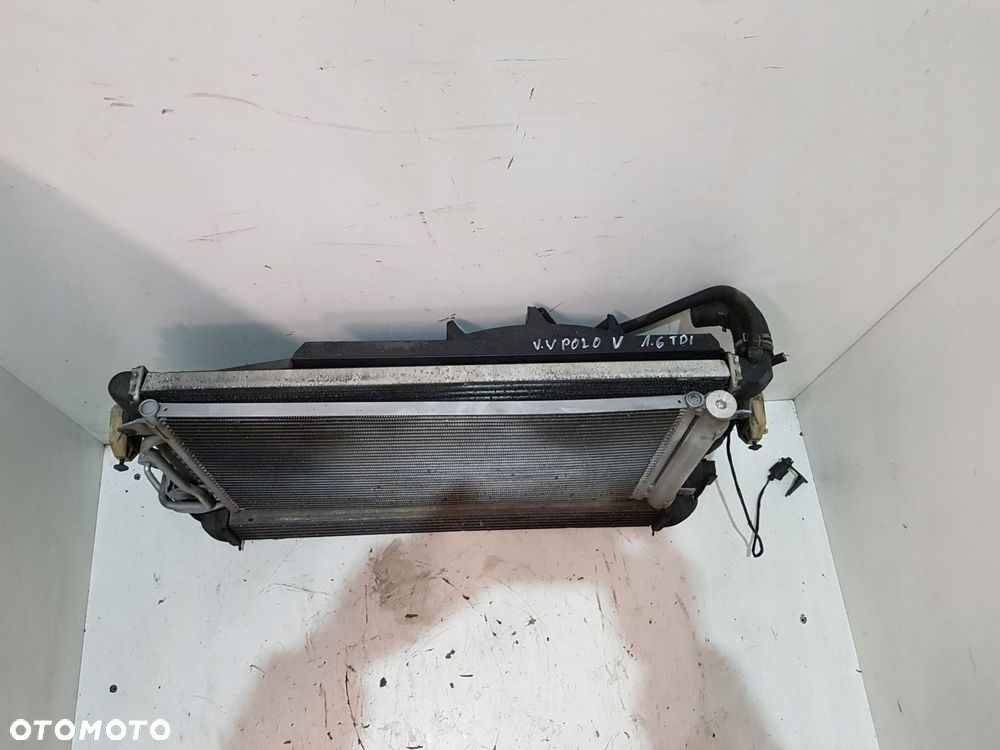 chłodnica wody vw polo v 1.6 tdi 6r01212530 - 2