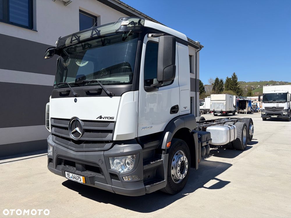 Mercedes-Benz ACTROS ANTOS 2543 6X2 rama do zabudowy oś skrętna 4,9m rozstaw - 2