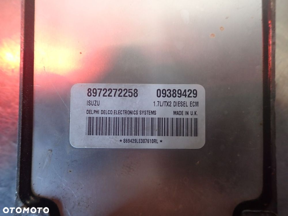 KOMPUTER SILNIKA OPEL CORSA C - 2