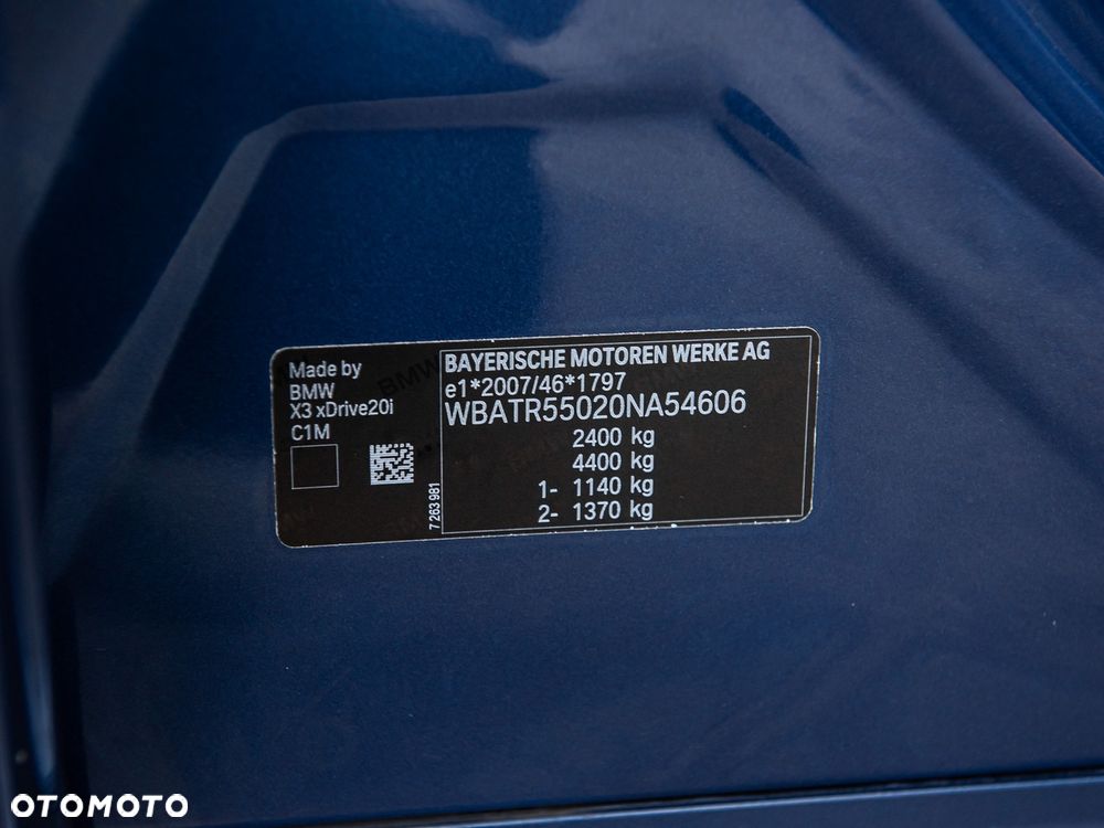BMW X3 xDrive20i M Sport Edition - 38