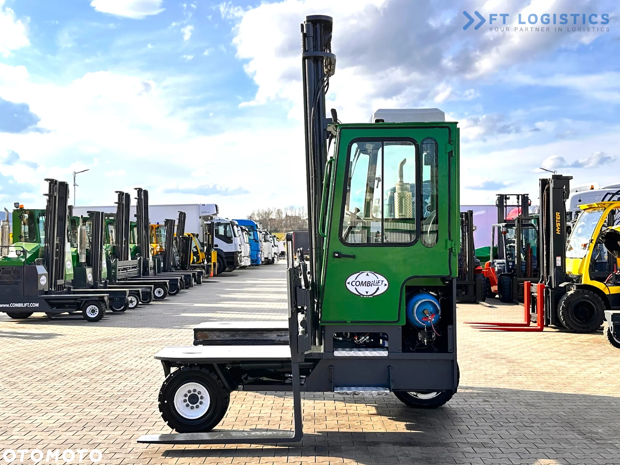 Combilift C5000XL / LPG / KLIMATYZACJA / SZEROKI POZYCJONER / DUPLEX / REGULOWANE WIDŁY / NOWE OPONY / STAN IDEALNY! - 4