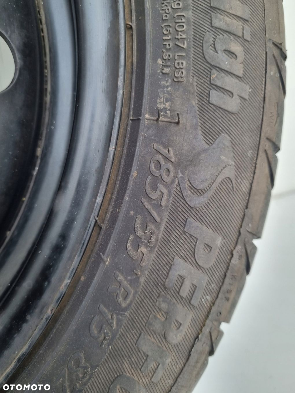 Clio II III Kangoo KOŁO ZAPASOWE Zapas felga 185/55 R15 4x100 ET43 Alst8175 - 5