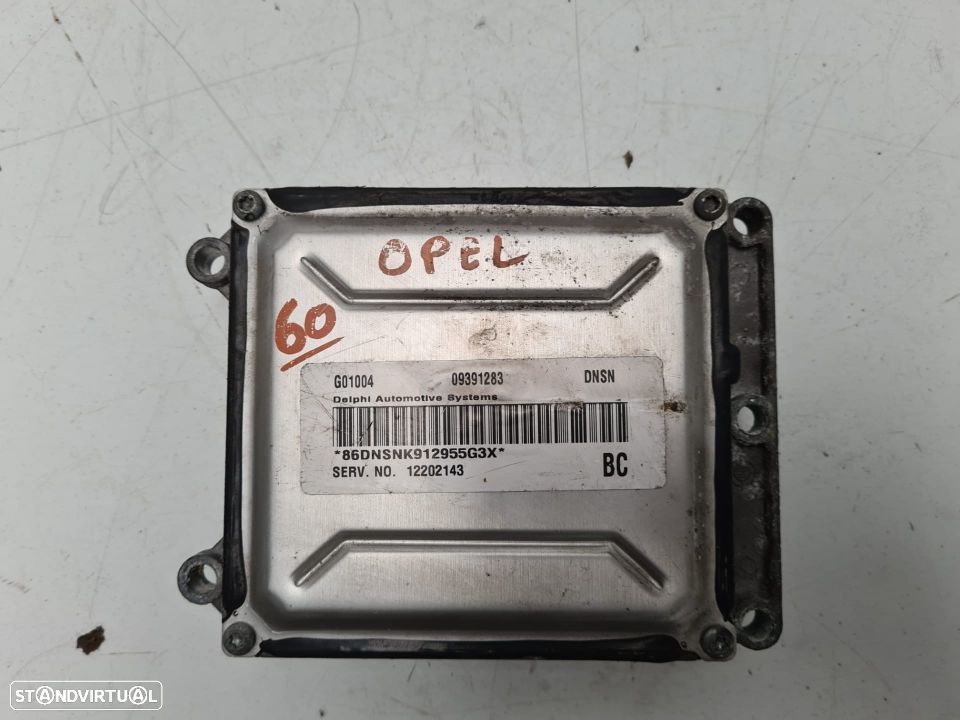 CENTRALINA DELPHI ORIGINAL | REF. G01004 09391283 DNSN | OPEL ZAFIRA 1.8 / VECTRA / ASTRA; - 2