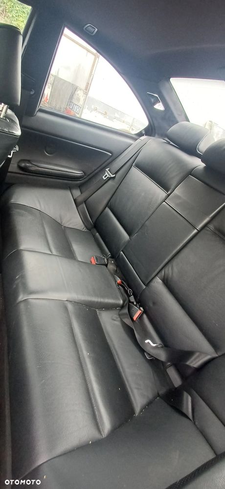 BMW E46 COUPE WNĘTRZE FOTELE SPORT SKÓRA CZARNE SPORTSITZE M-PAKIET - 4