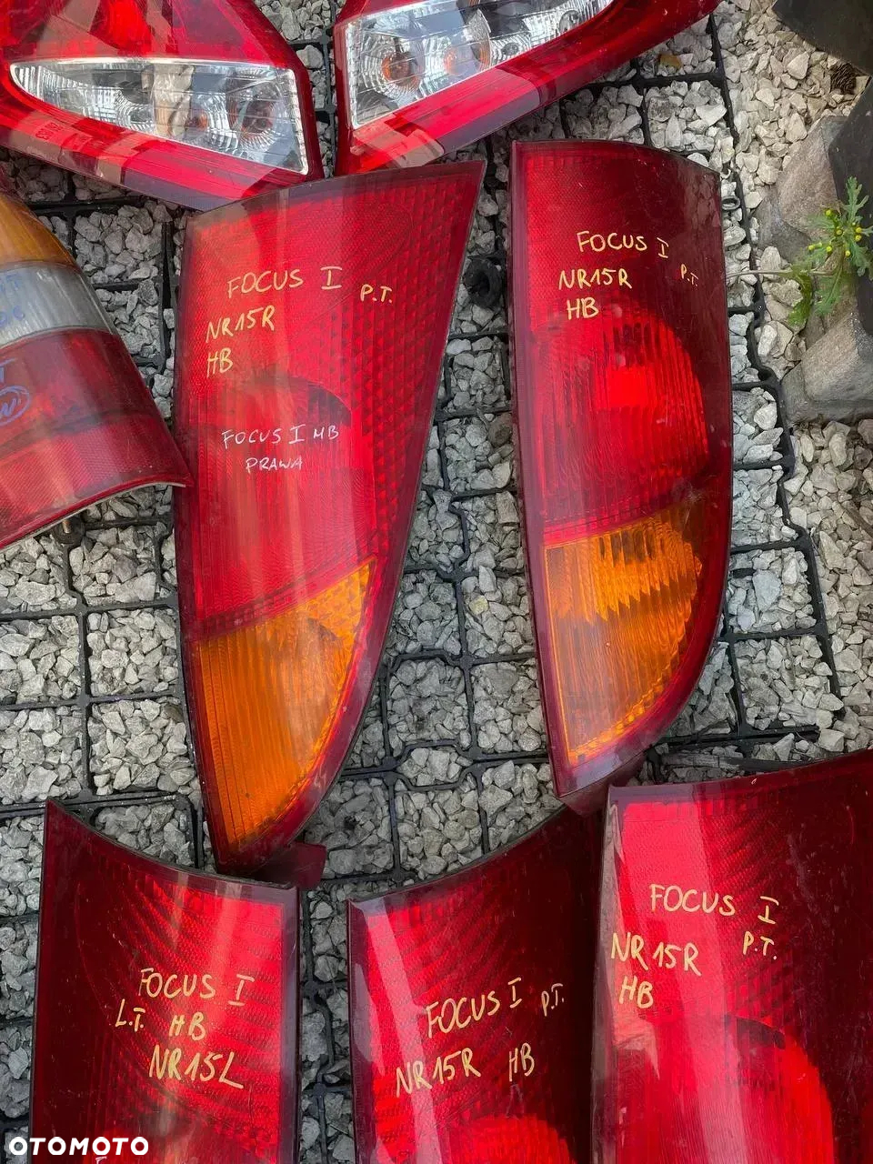 LAMPY TYŁ LEWE PRAWE FORD LAMPA PRZECIWMGIELNA ZDERZAKA - 16