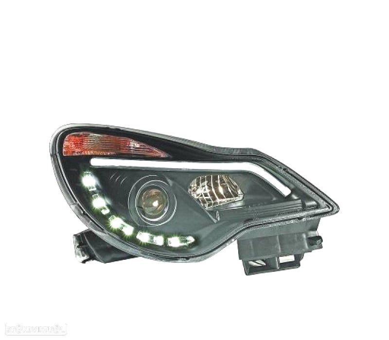 FARÓIS FRONTAIS PARA OPEL CORSA D 3/5 11-14 - 1