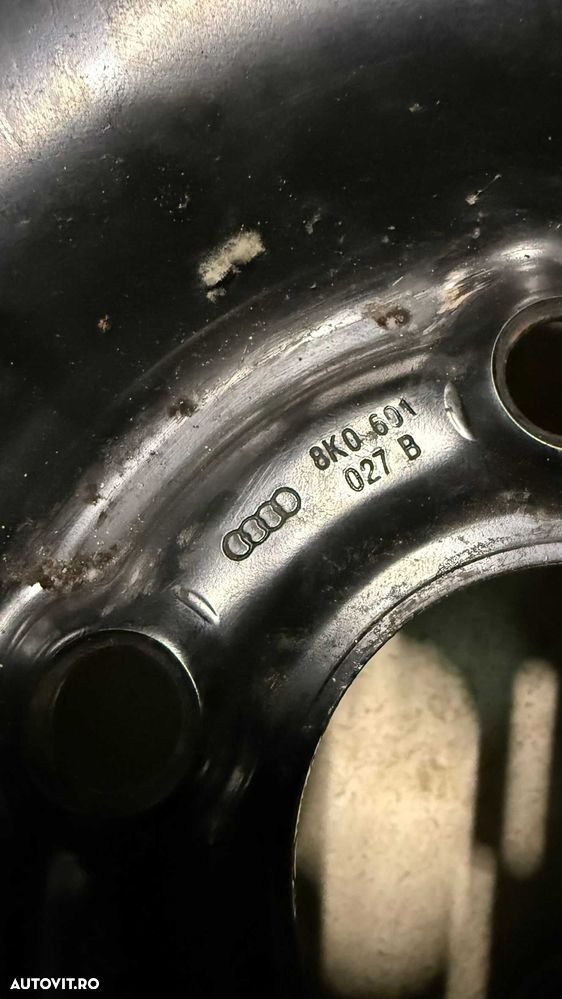 Rezerva Slim Audi A4 B8 B9 Audi A5 originale 125 70 19 - 3