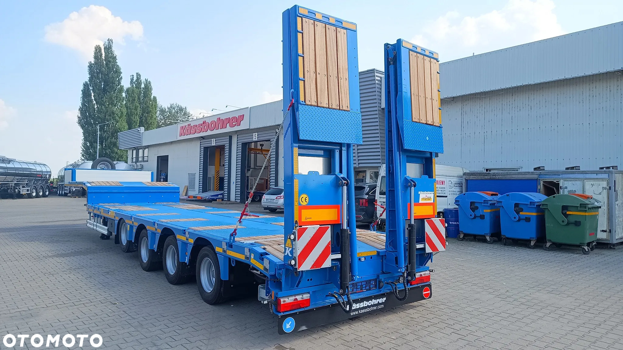 Kassbohrer Kassbohrer SLA 4 SEMI Lowbed 4 osie rozsuwana 45T Kässbohrer - 28