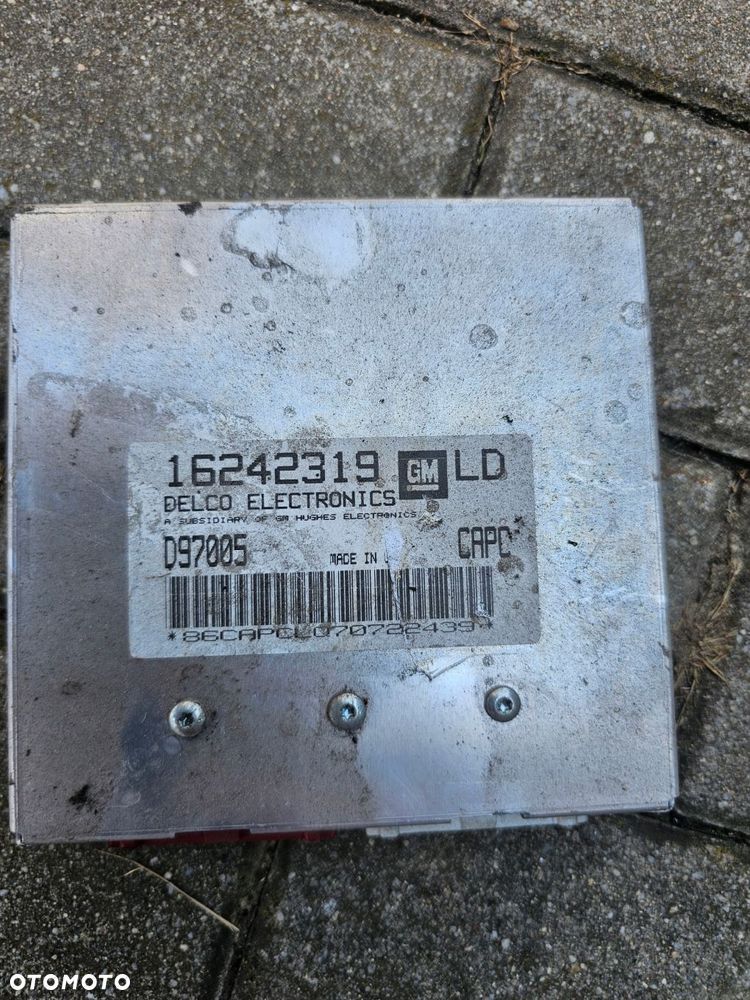 komputer sterownik silnika 16242319 opel vectra b - 1