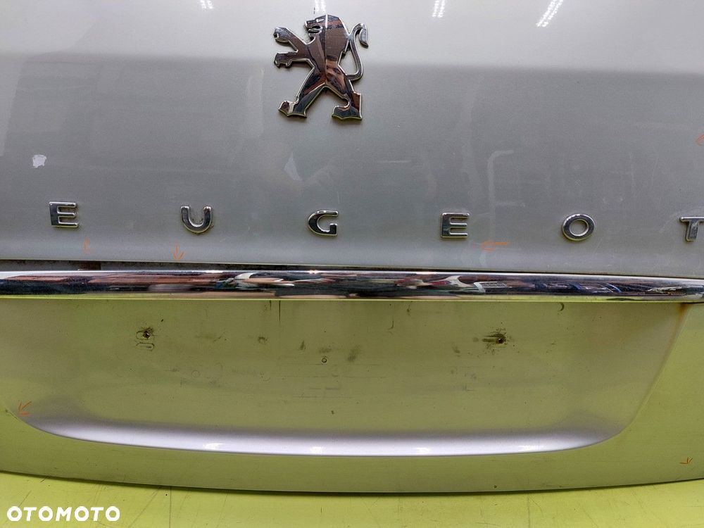 Klapa tył tylna BAGAŻNIKA PEUGEOT 807 2002–2014 EZR SREBRNY - 3