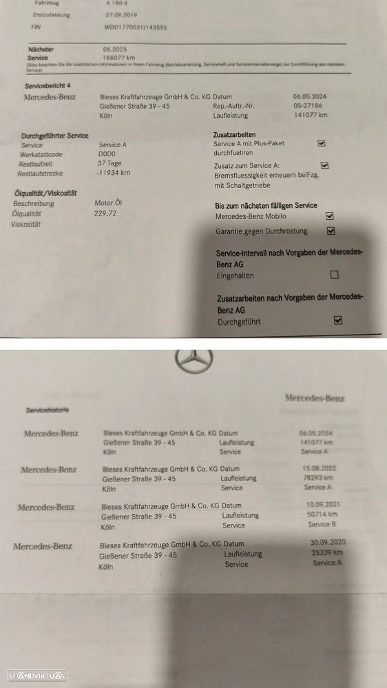 Mercedes-Benz A 180 d Progressive - 28