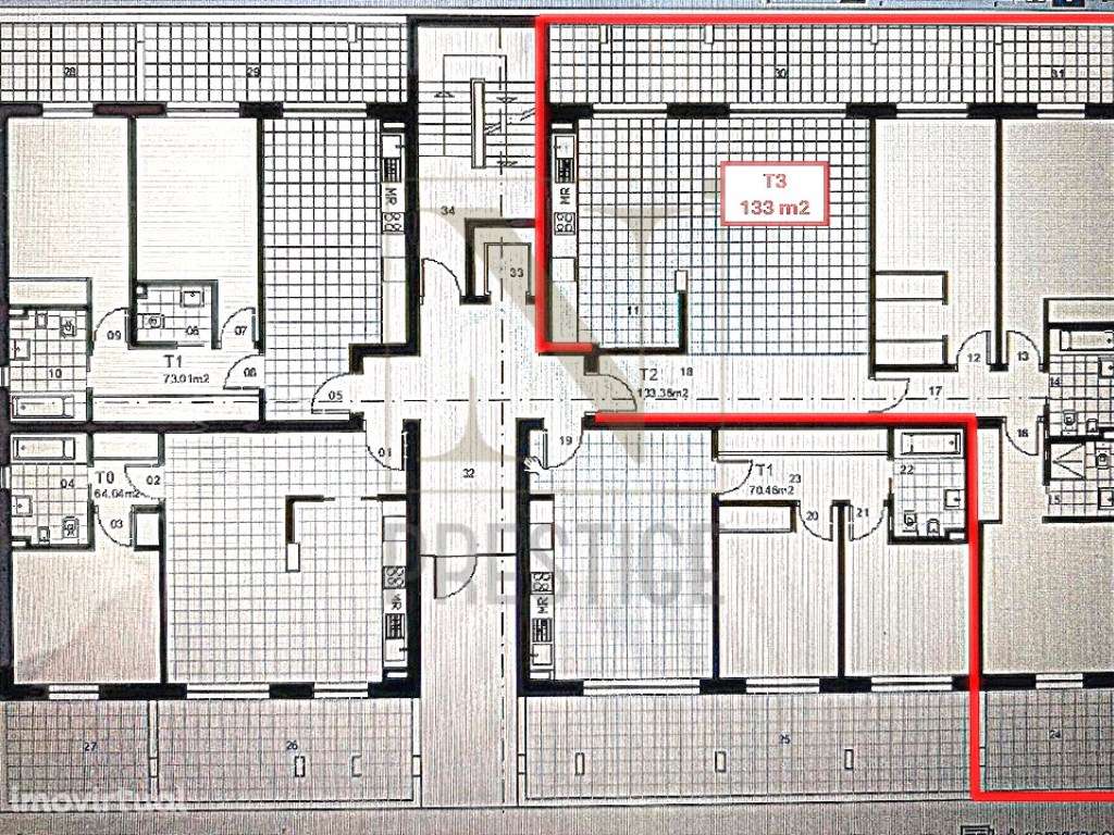 Apartamento T3 na Figueira da Foz - Grande imagem: 3/4