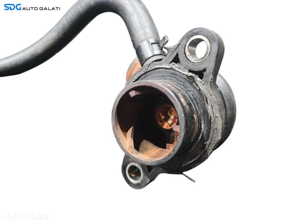Corp Carcasa Termostat Apa cu Furtun Conducta Daewoo Nubira 1.6 B 1997 - 2005 Cod 96288089 [N3498] - 3