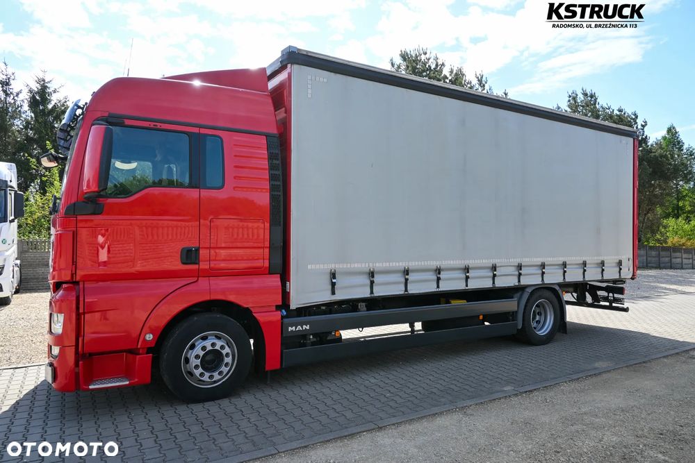 MAN TGX 18.430 XLX firana 7,40 - 5