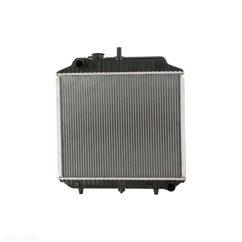 Radiator racire Mercedes Mb100 (631), 02.1988-08.1993, Motorizare 2,4 D 41/53/55kw Diesel, tip climatizare fara AC, cutie Manuala, dimensiune 480x415x33mm, Cu lipire fagure prin brazare, J.DEUS - 1