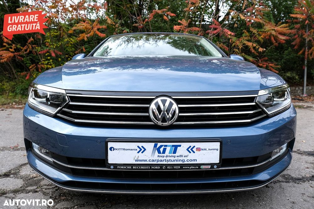 Faruri Full LED Dinamic VW Passat B8 3G (2014-2019) Matrix Look- livrare gratuita - 22