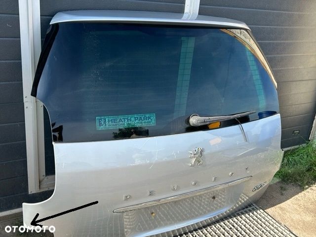Peugeot 807 klapa tył ezr - 2