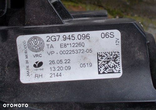 VW Taigo 2021-2022 lampa prawa tył LED - 10