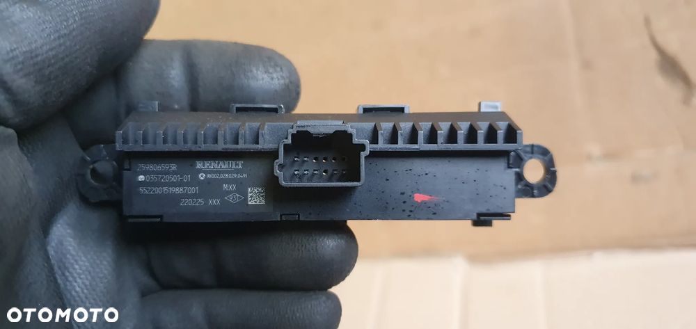 Przełącznik regulacji świateł oświetlenia Nissan Primastar III Trafic IV 259806593R - 6