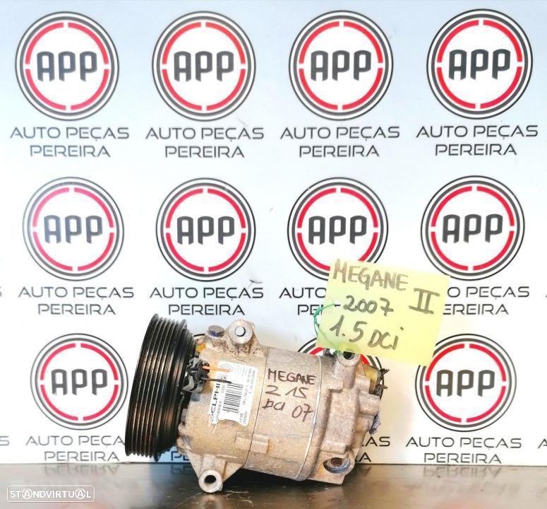 Compressor ar condicionado Renault Megane 2 1.5 DCI 2007. - 1