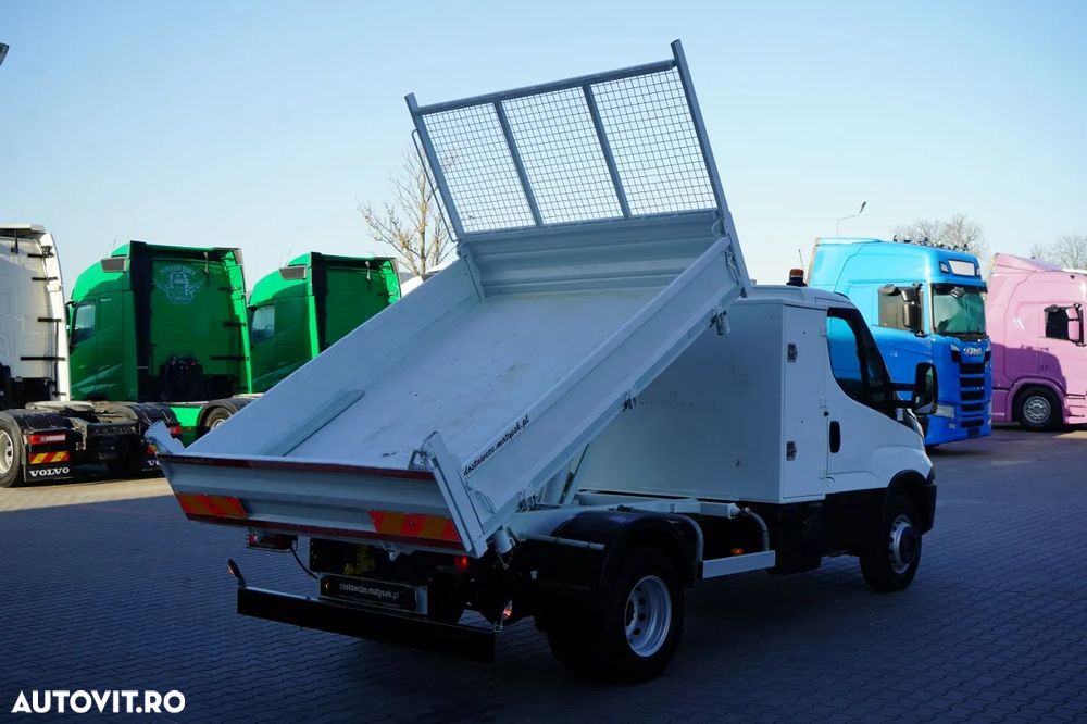 Iveco DAILY 70-180 / BASCULATOR SPATE 2.8 M / MASĂ NETĂ: 7.0 T / DUBLU / BLOCARE PUNȚI - 5