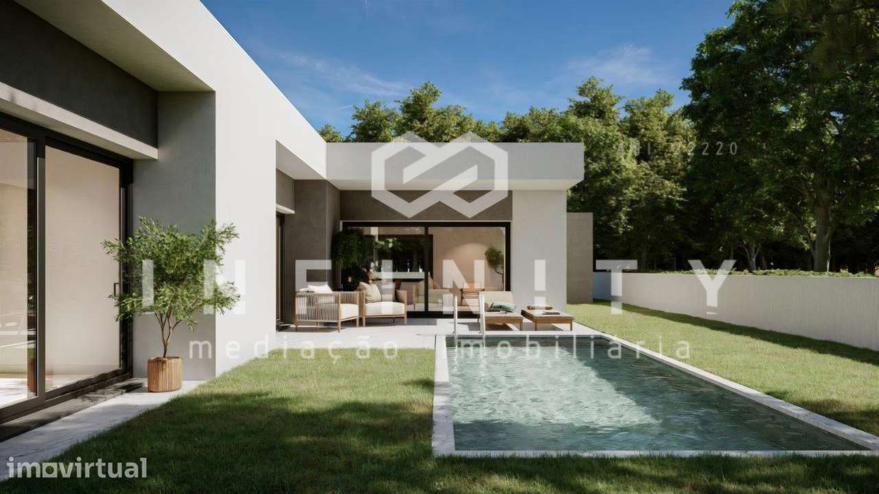Moradias T3 térreas com piscina - Grande imagem: 2/8
