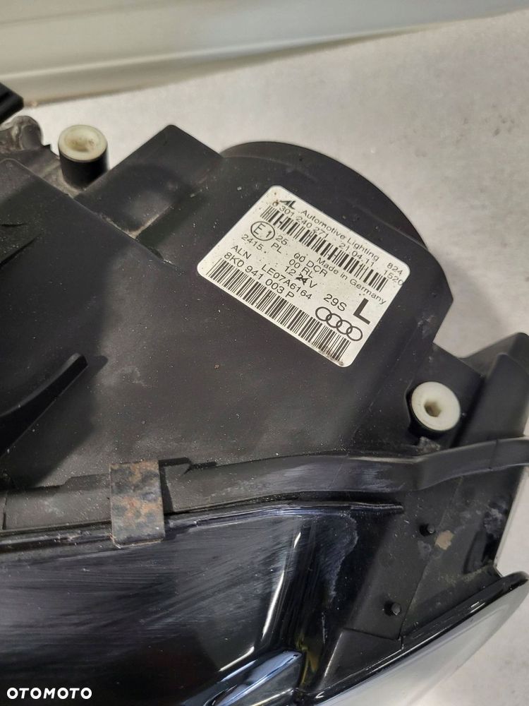 audi a4 8k xenon sm komplet lamp przednich 8k0941003p / 8k0941004p - 12