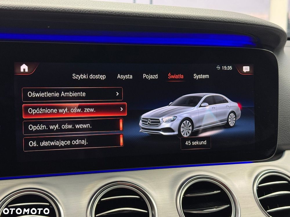 Mercedes-Benz Klasa E 220 d AMG/Avantgarde - 36