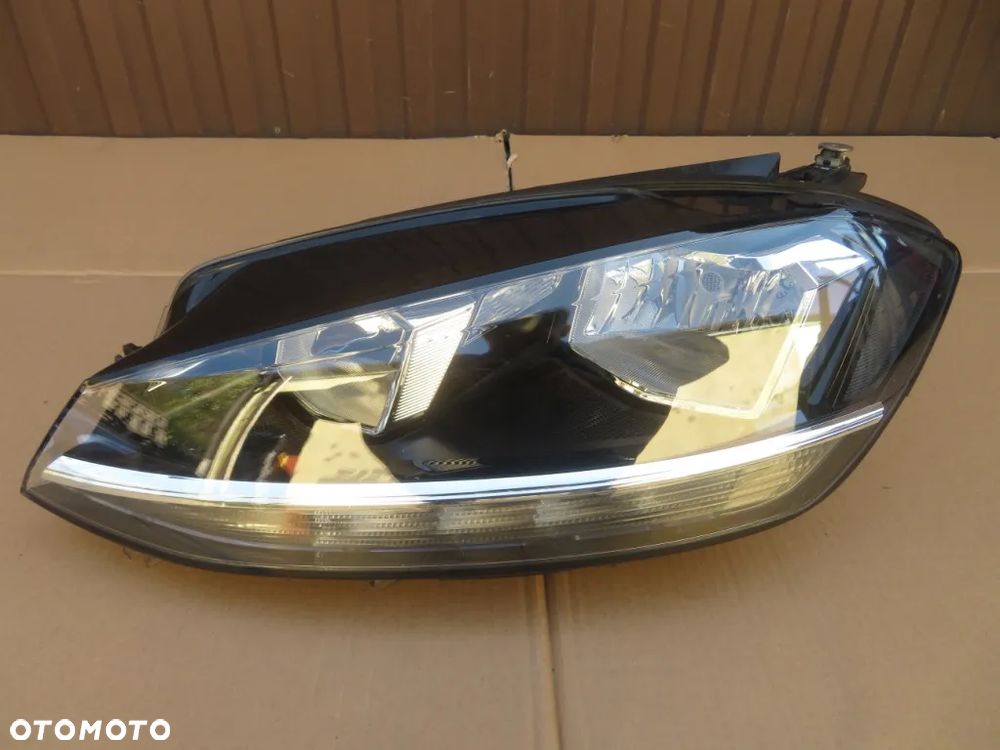 REFLEKTOR LEWY VW GOLF VII LIFT 16R- LED 5G1941005D DEMONTAŻ KRAKÓW - 1