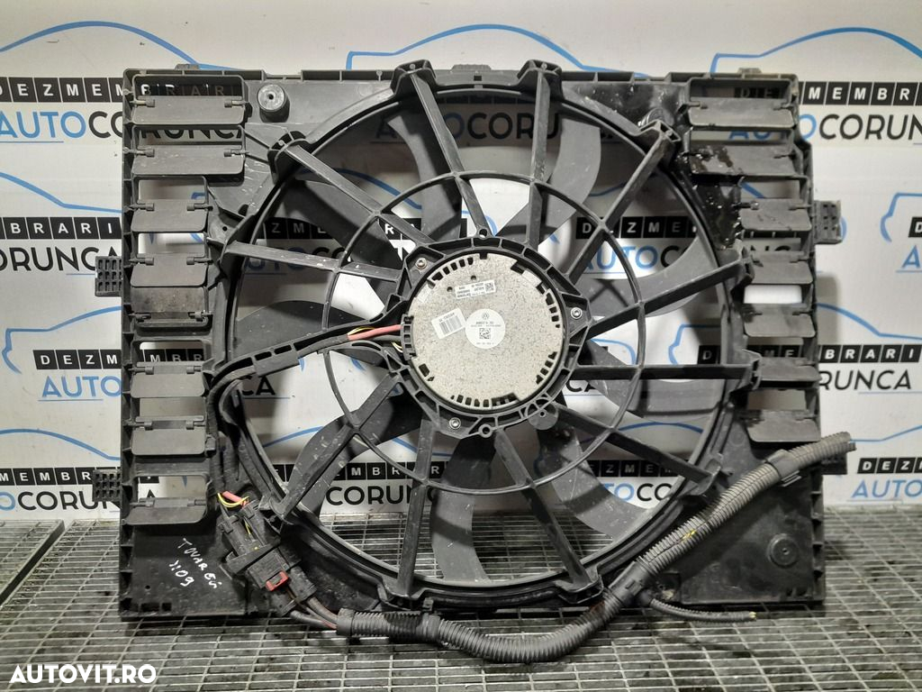 Electroventilator Volkswagen Touareg 7P 3.0 TDI 2010 - 2014 Automata (1109) 7PO121203H - 2