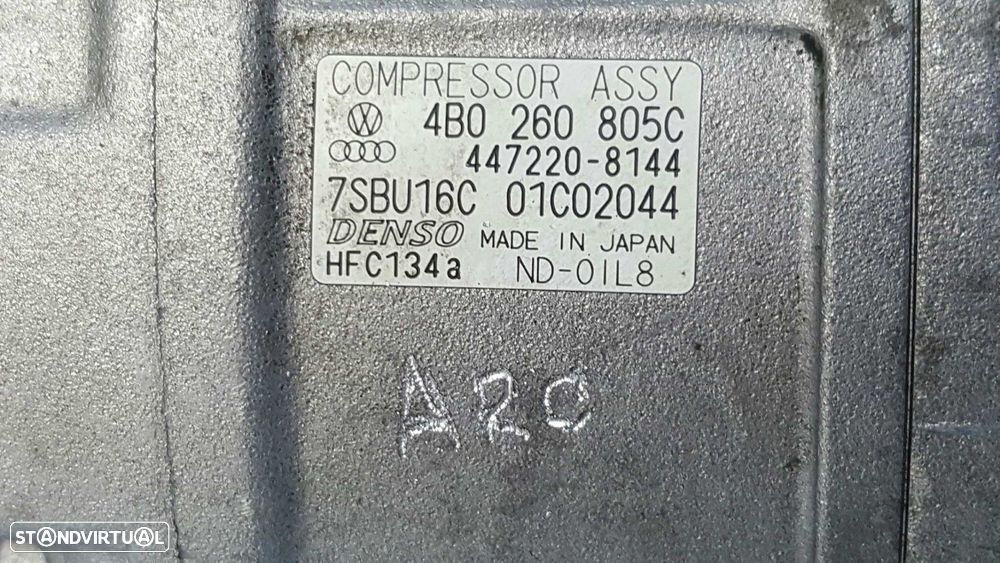 COMPRESSOR DE AR CONDICIONADO AUDI A8 (D2) 2.5 TDI QUATTRO - 4