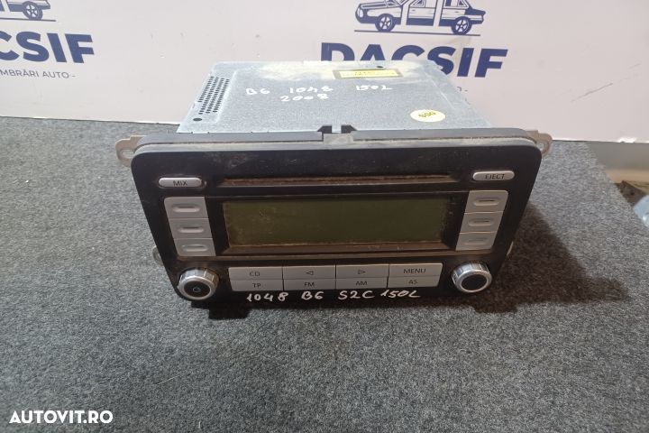 Radio cd 1K0035186R Volkswagen VW Passat B6 [2005 - 2010] wagon 5-usi - 1