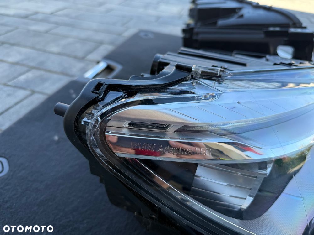 BMW oryginał seria 7 F01 F02 Adaptive Led lampa lampy reflektor przód komplet lewa prawa - 10