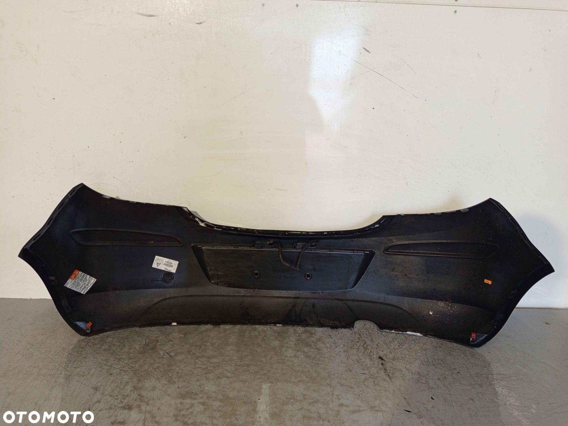 ^ ZDERZAK TYŁ TYLNY OPEL CORSA D Z20R CZARNY - 5