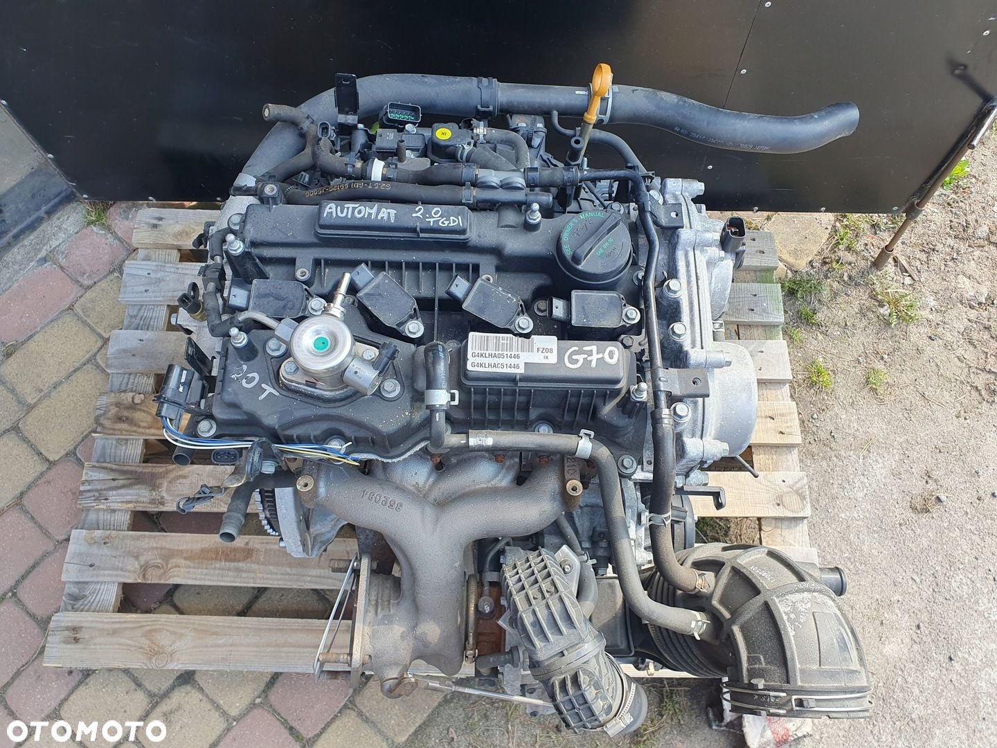 HYUNDAI GENESIS G70 2,0 TGDI SPRĘŻARKA KLIMATYZACJI CA500GUHAA04 - 2