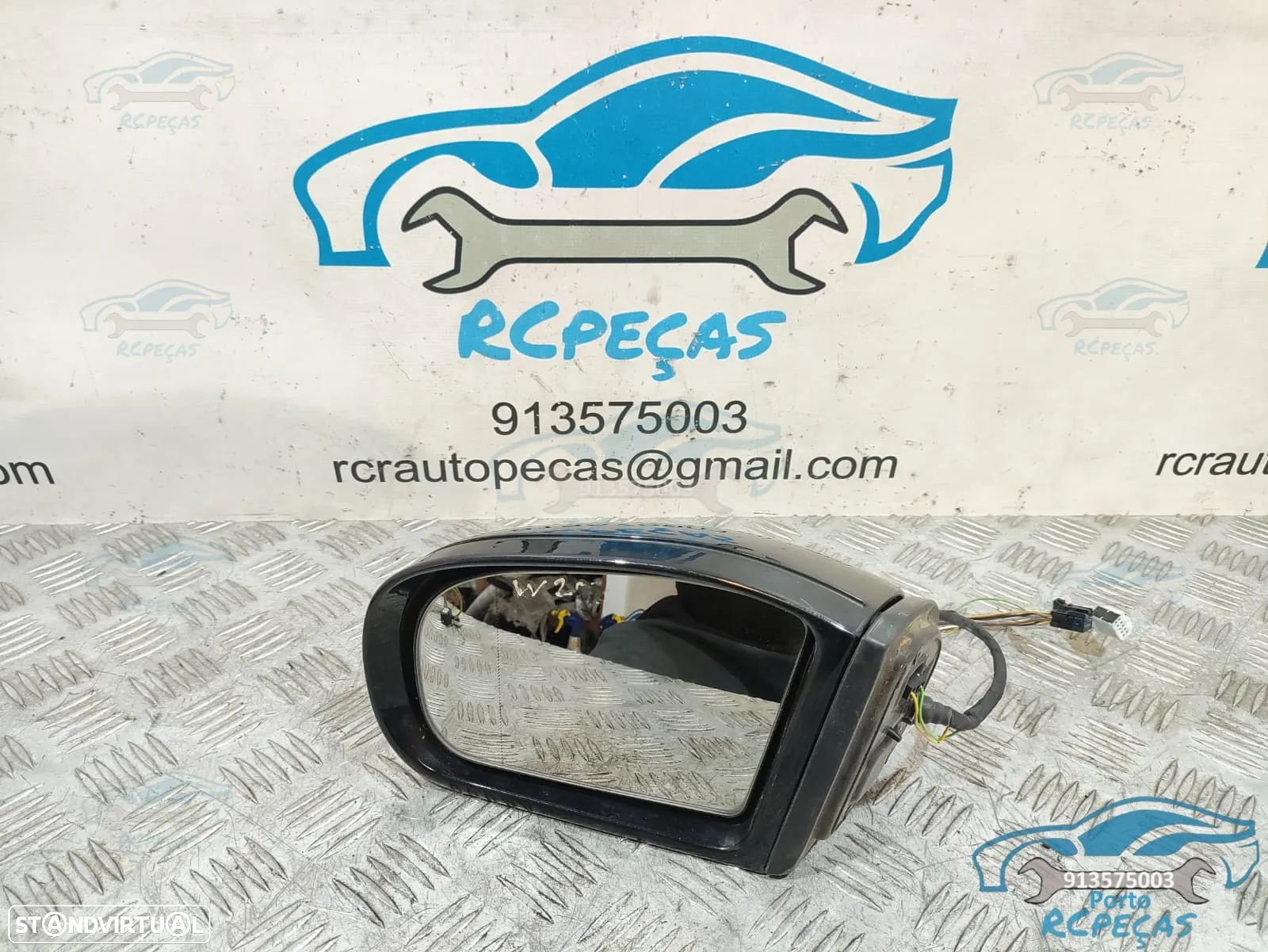 Espelho Retrovisor Mercedes Benz Class C W203 Direito + Esquerdo - C220 C270 - 11