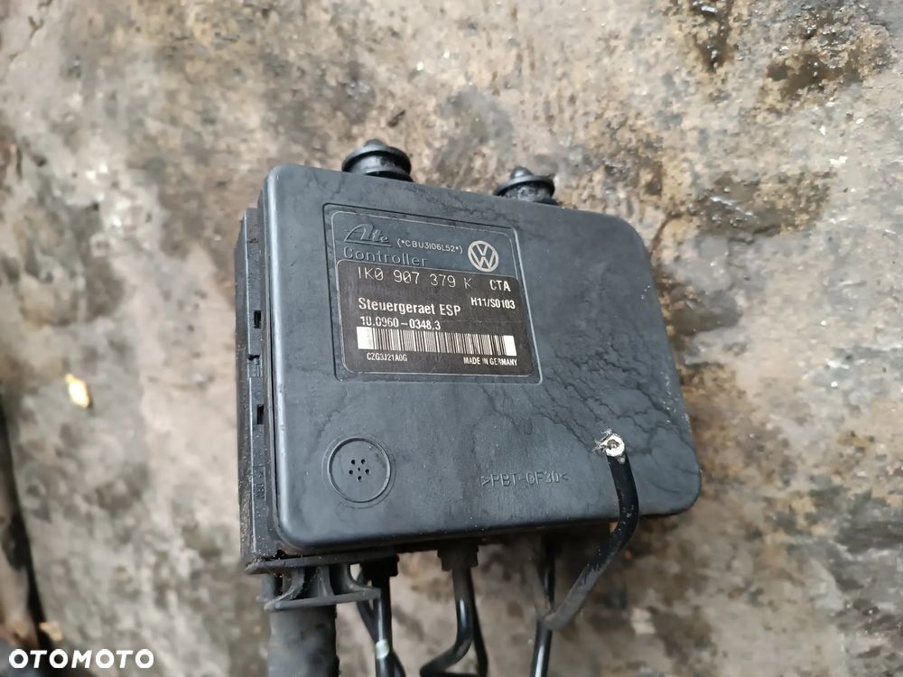 POMPA ABS HAMULCOWA 1K0614517H 1K0907379K AUDI A3 8P TOURAN I GOLF V (2SZT) - 1