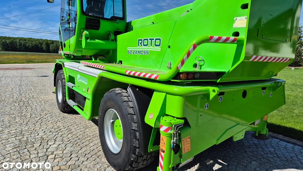Merlo 6024 MCSS sprowadzony,radio,widły,wciągarka - 12