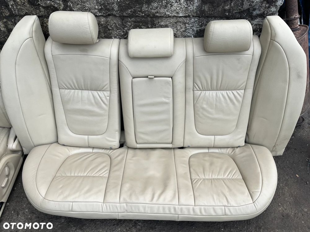 Siedzenia fotele komplet skórzane wnętrze idealne Jaguar XF X250 - 12