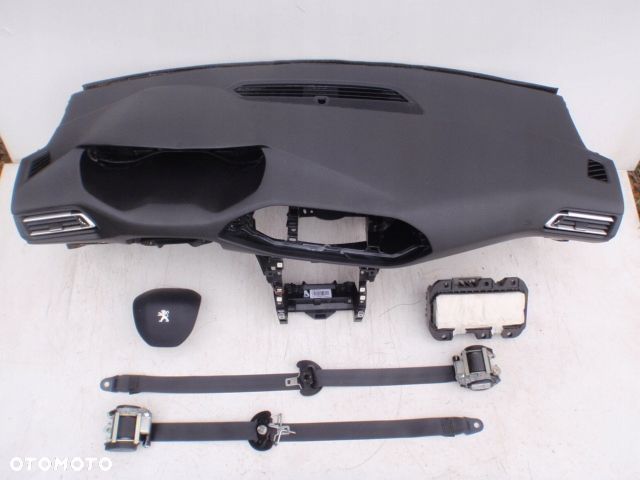 PEUGEOT 3008 DESKA KONSOLA AIRBAG PODUSZKI PASY OK - 4