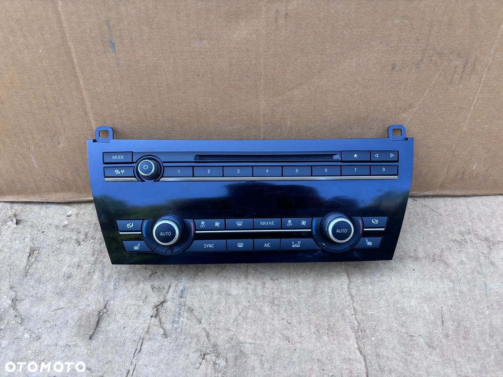Bmw 7 F01 F02 Panel Sterowania Klimatyzacji Radia Ogrzewania 9353542 Oryginalny