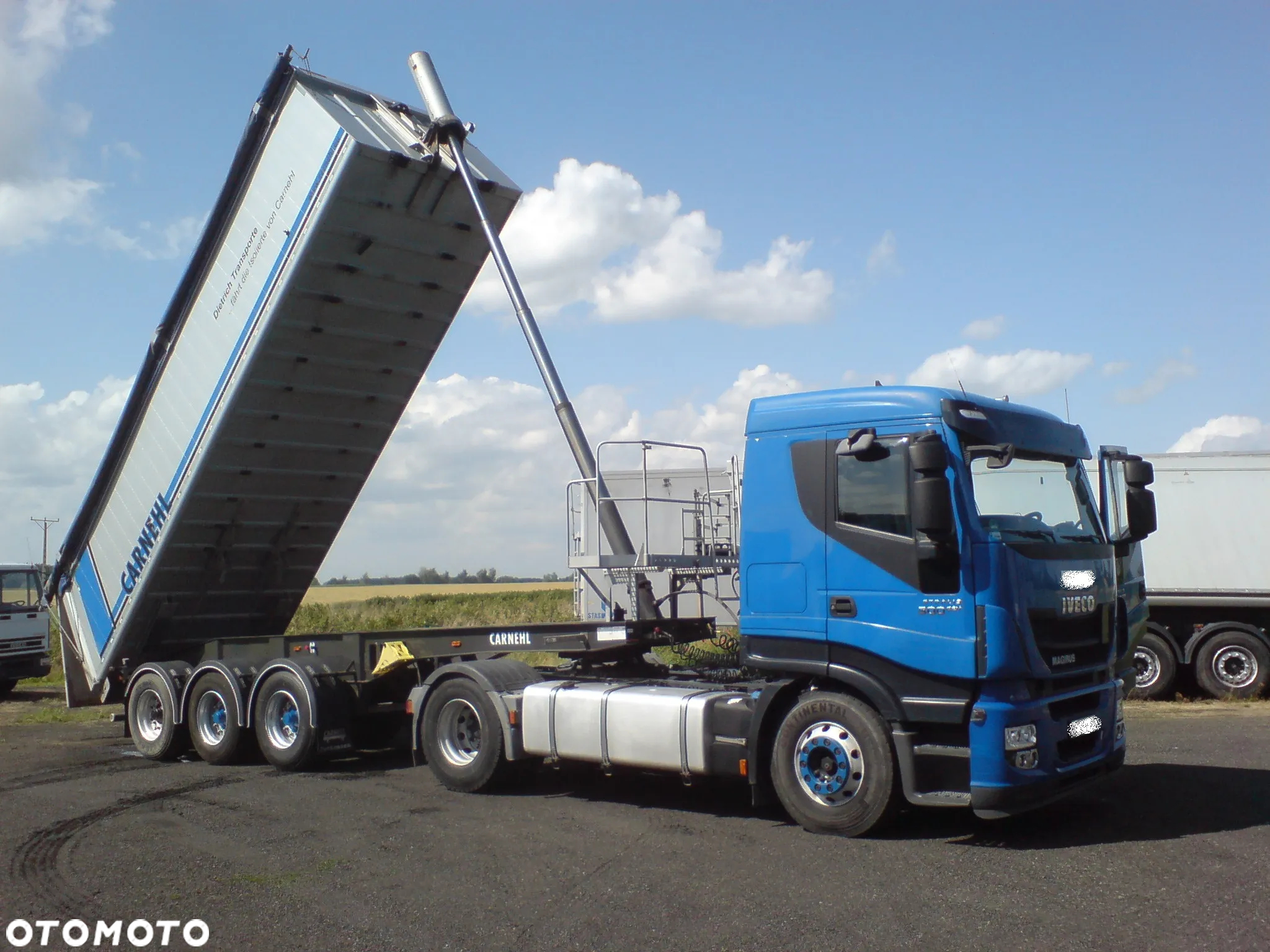 Carnehl CHKS/A 25m3 5460kg wkładka Hardox Thermo Naczepa wywrotka mało eksploatowana - 13