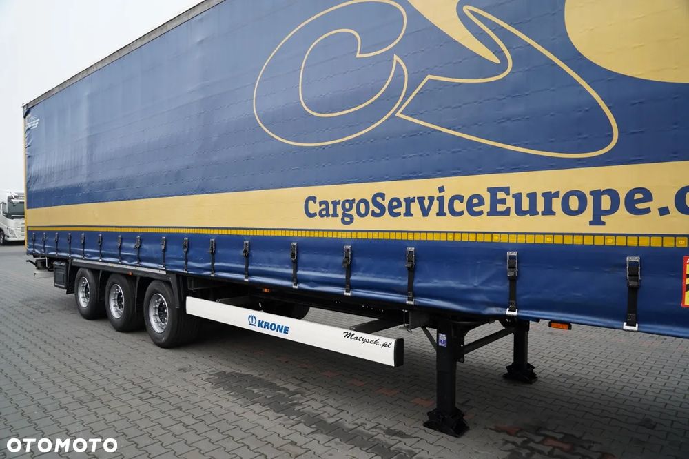 Krone FIRANKA / MEGA / DACH PODNOSZONY / LOW DECK / PLANDEKA ZBROJONA - 9