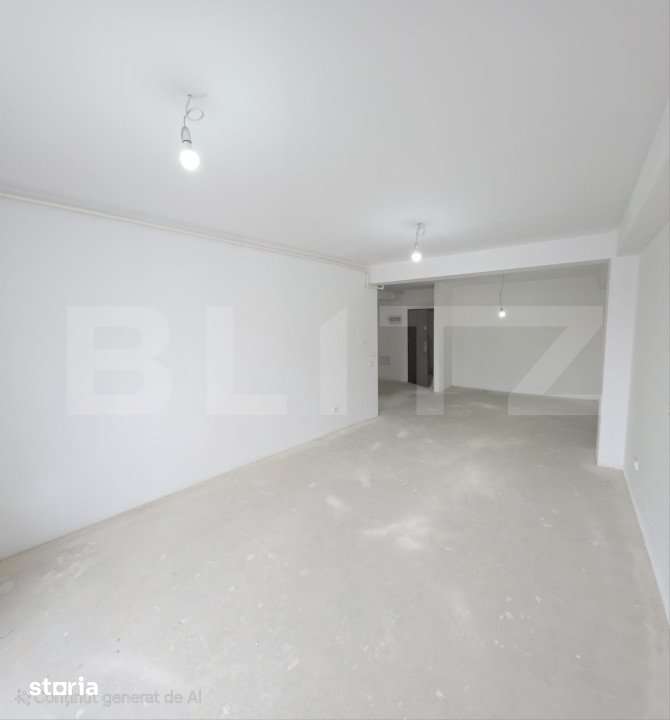 Apartament 2 camere, 60 mp, bloc nou, zona Calea Moldovei — fotografia 1